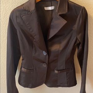 Satin 2 Button Designer Blazer